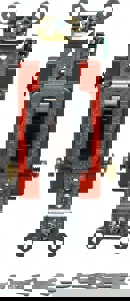 3 Pole, 120 to 277 VAC, 20 Amp, Industrial Grade Toggle Three Way Switch